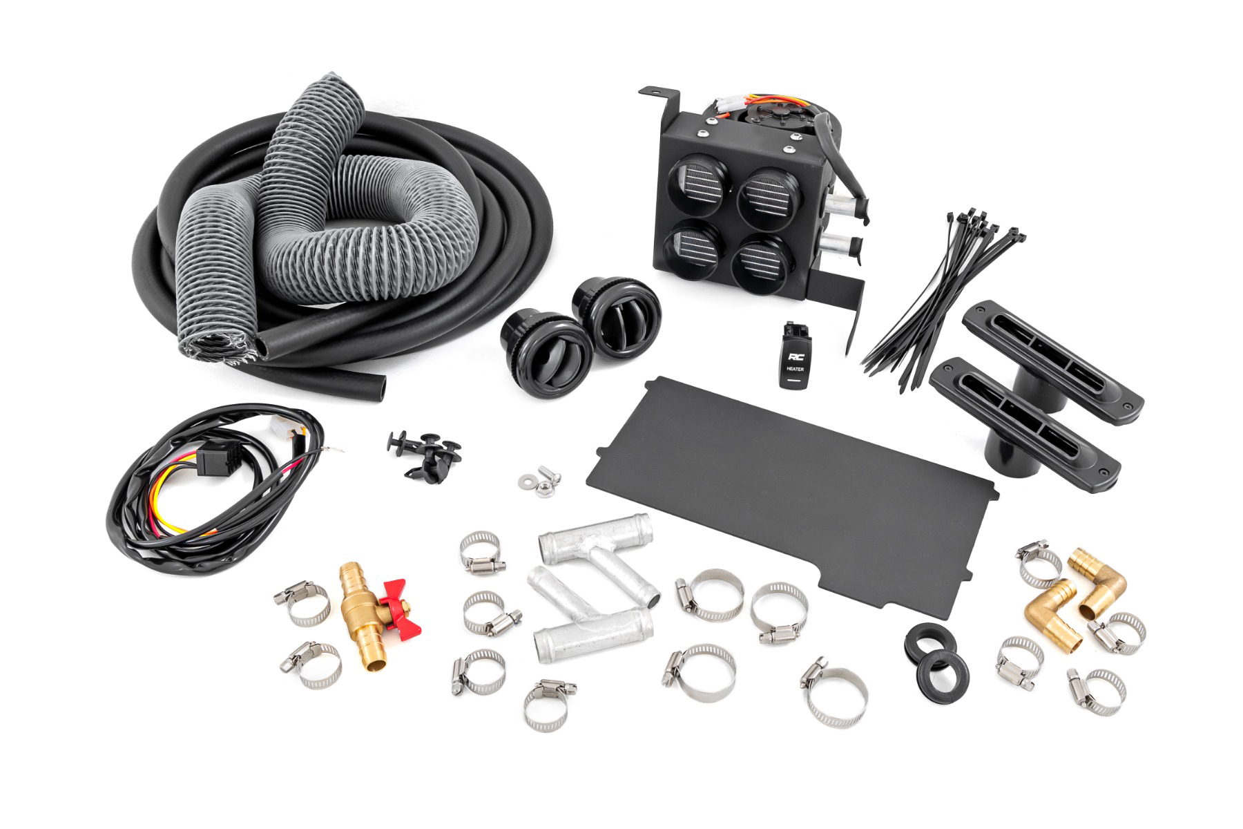 Rough Country 16,000 BTU UTV Cab Heater Kit with Defrost Vents