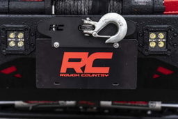 Rough Country License Plate Mnt RS124 shown installed