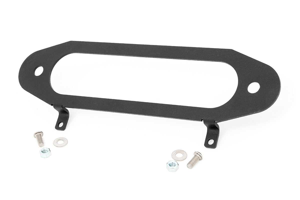 Rough Country Winch License Plate Mount for Hawse Fairleads