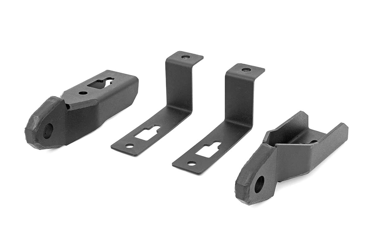 Rough Country Tow Hook to D-Ring Shackle Brackets for 2019–2023 Ford Ranger
