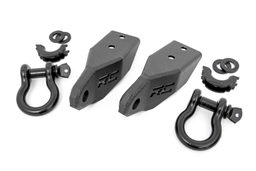 Tow Hook D-Ring Mount Kit for 2007-2021 Toyota Tundra, Rough Country RS153