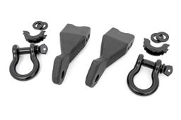 Tow Hook to D-Ring Conversion Kit, 2019-2025 Silverado 1500, Rough Country RS155