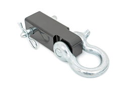 2-Inch Receiver Shackle Mount with 3/4in D-Ring, view 2, Rough Country RS157A