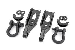 Tow Hook D-Ring Mount Kit for 2009-2025 Ford F-150, Rough Country RS158