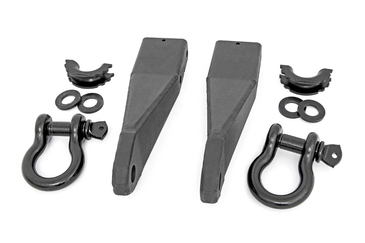 Rough Country Tow Hook D-Ring Kit for 2020-2025 GMC Sierra 2500 HD