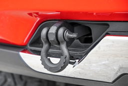 Tow Hook D-Ring Brackets for 2014-2019 Silverado 1500, view 2, Rough Country RS169