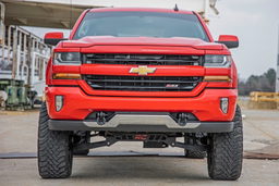 Tow Hook D-Ring Brackets for 2014-2019 Silverado 1500, view 4, Rough Country RS169