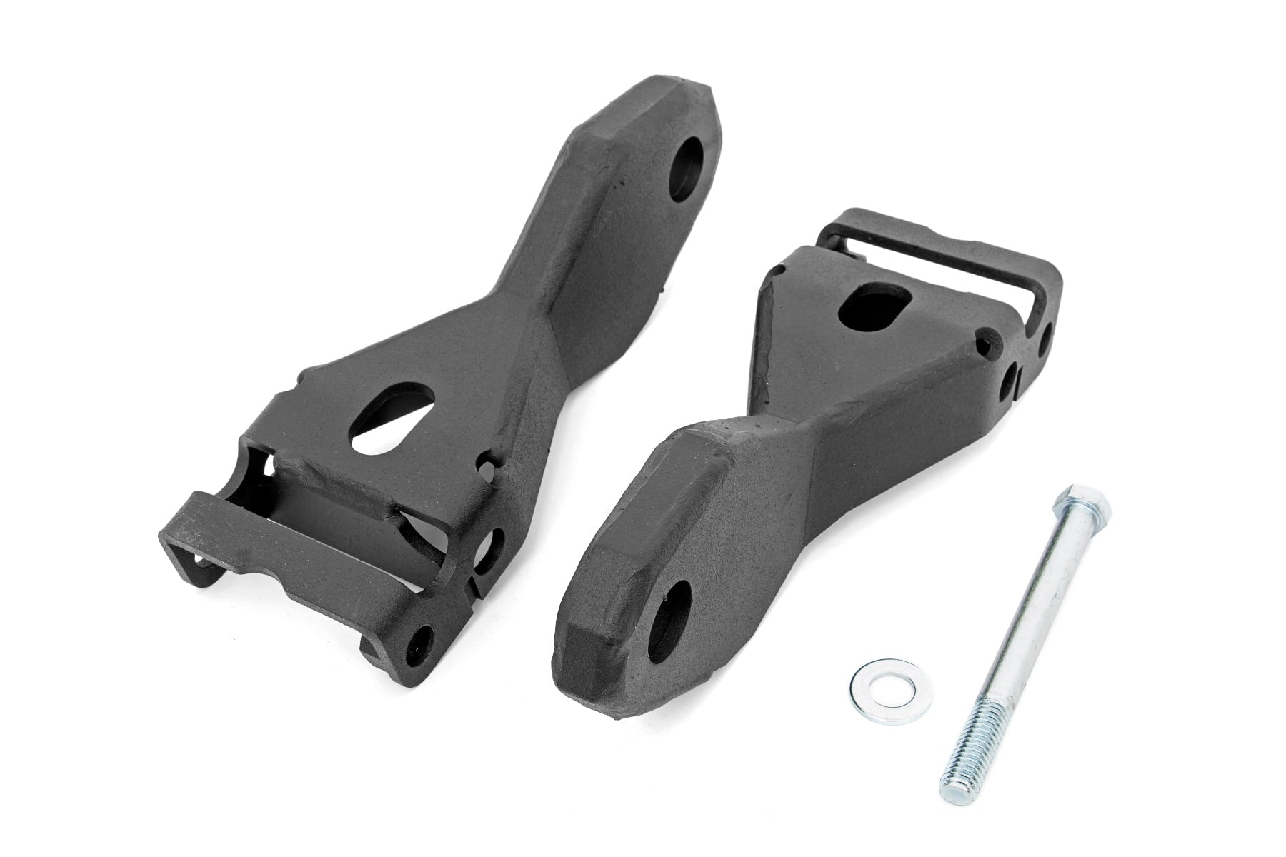 Rough Country Tow Hook D-Ring Brackets for 2014-2019 Silverado 1500
