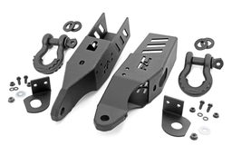 Tow Hook D-Ring Combo Kit for 2021-2025 Ford Bronco, Rough Country RS172