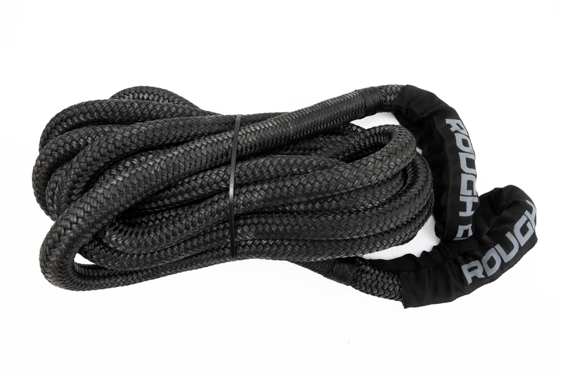 Rough Country Kinetic Recovery Rope — 1 in x 30 ft, 30,000 lb Capacity