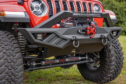 Multi-Function Winch Cleat, Anodized Red 6061 Aluminum, view 3, Rough Country RS175R