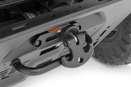 Multi-Function Winch Cleat, Black — 12,000 lb Rating, view 2, Rough Country RS177B