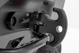 Multi-Function Winch Cleat, Black — 12,000 lb Rating, Rough Country RS177B