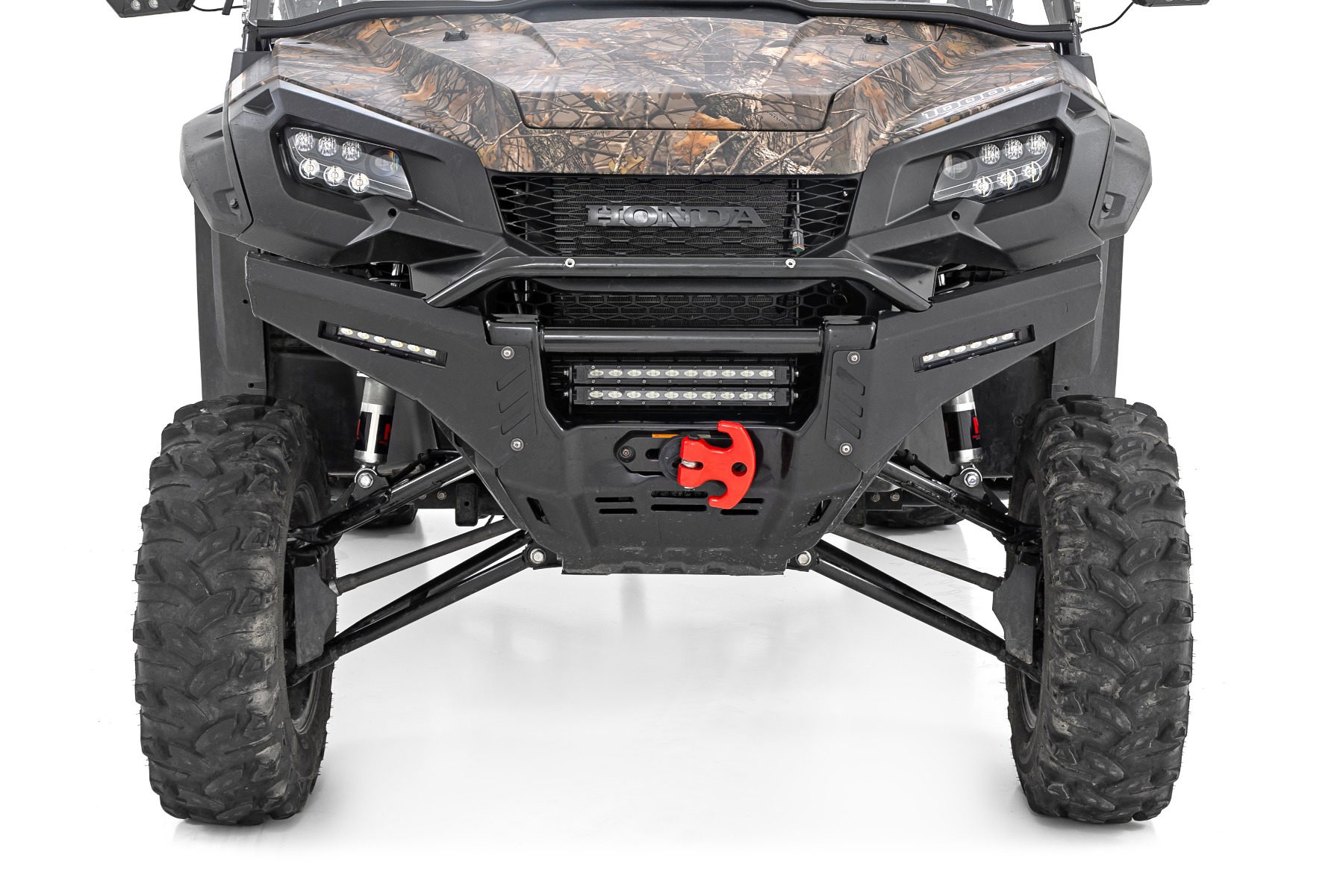 UTV Multi-Function Winch Cleat, Anodized Red, Rough Country RS177R