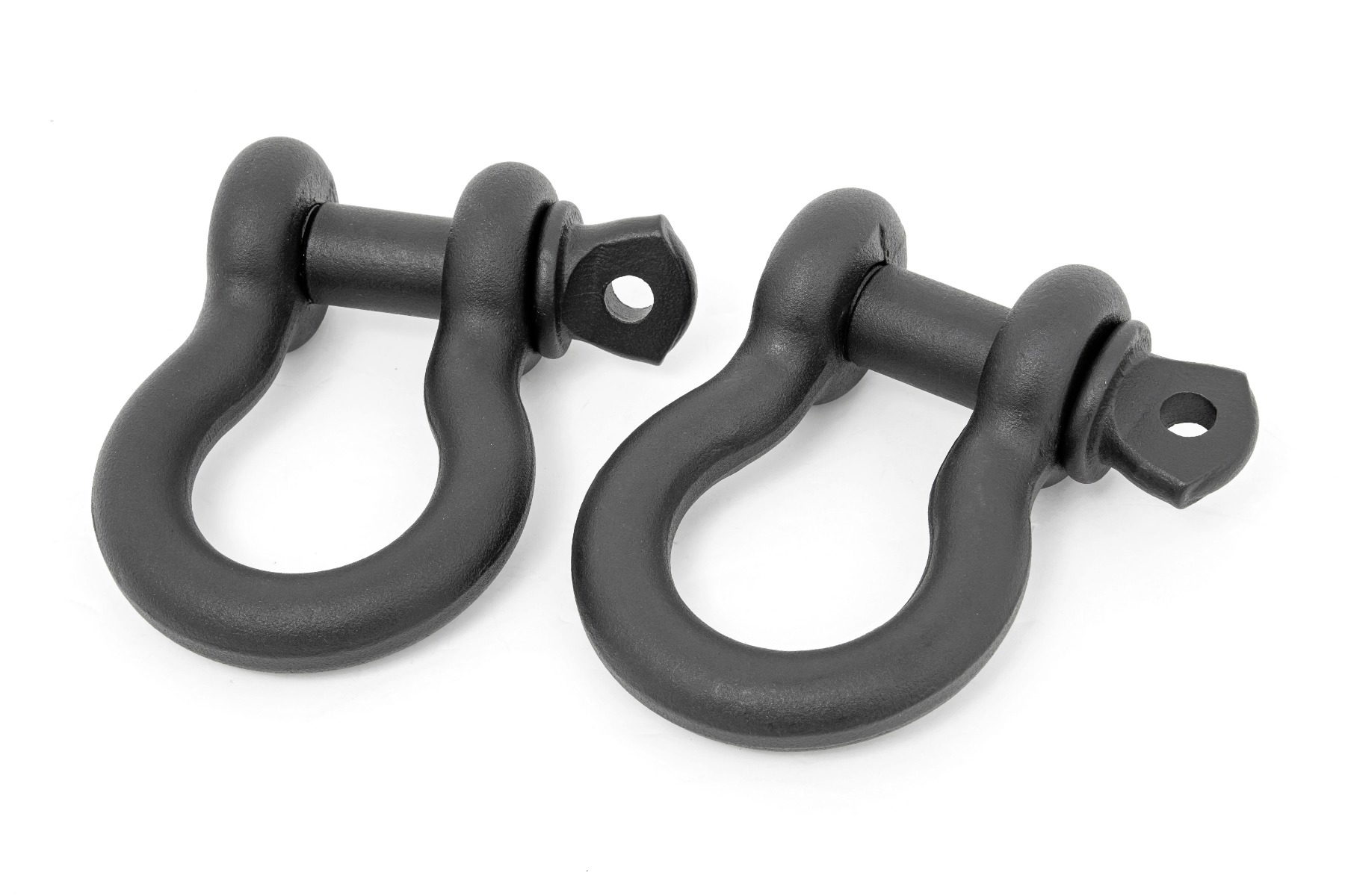 Rough Country Galvanized D-Ring Shackles with 3/4-Inch Pin