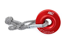 6.5-Inch Aluminum Winch Recovery Ring, view 2, Rough Country RS180