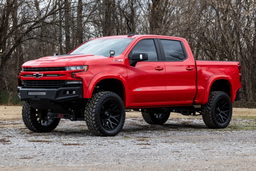Chevy Silverado 1500 Fender Flares, 1-Inch Coverage (2019–2025), view 4, Rough Country S-C12210-GBA