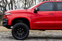 Chevy Silverado 1500 Fender Flares, 1-Inch Coverage (2019–2025), view 6, Rough Country S-C12210-GBA