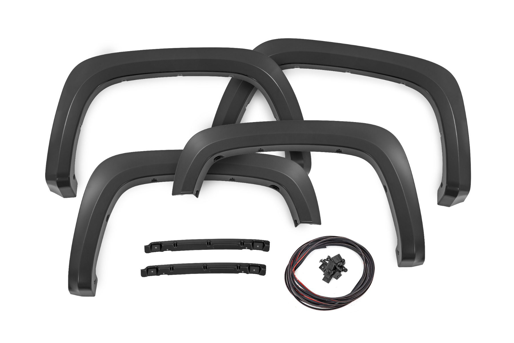 Rough Country 6-Inch Fender Flares for 2020–2025 Silverado 2500 HD/3500 HD