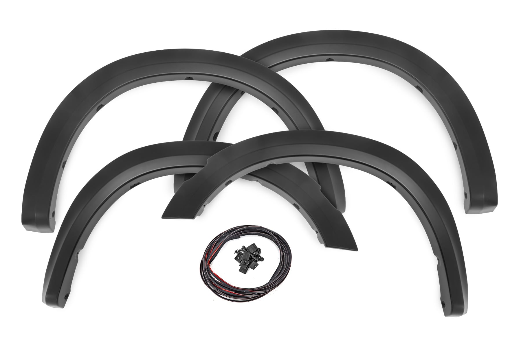 Rough Country Ram 1500 Fender Flares, Metal Bumper