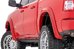 Sport Fender Flares for 2019–2024 Ram 1500 (1.25-In Coverage), view 2, Rough Country S-D10914