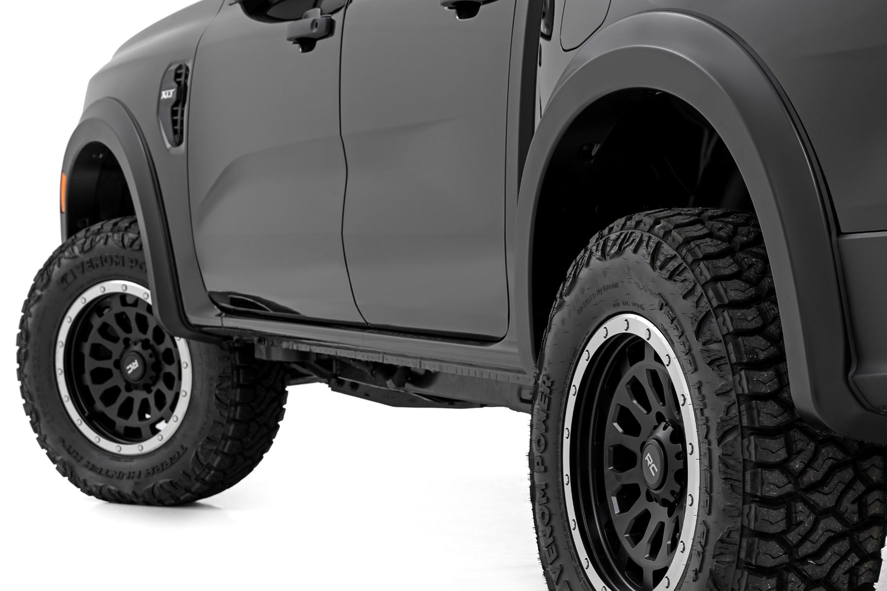 Rough Country Fender Flares for 2024–2025 Ford Ranger, 1.25-In Coverage