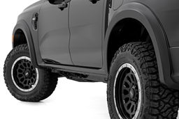 Fender Flares for 2024–2025 Ford Ranger, 1.25-In Coverage shown installed, Rough Country S-F12401