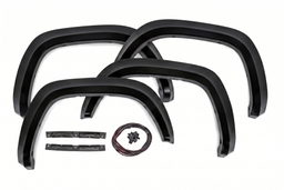 Black Onyx Fender Flares for 2016–2023 Toyota Tacoma, view 2, Rough Country S-T11621-202