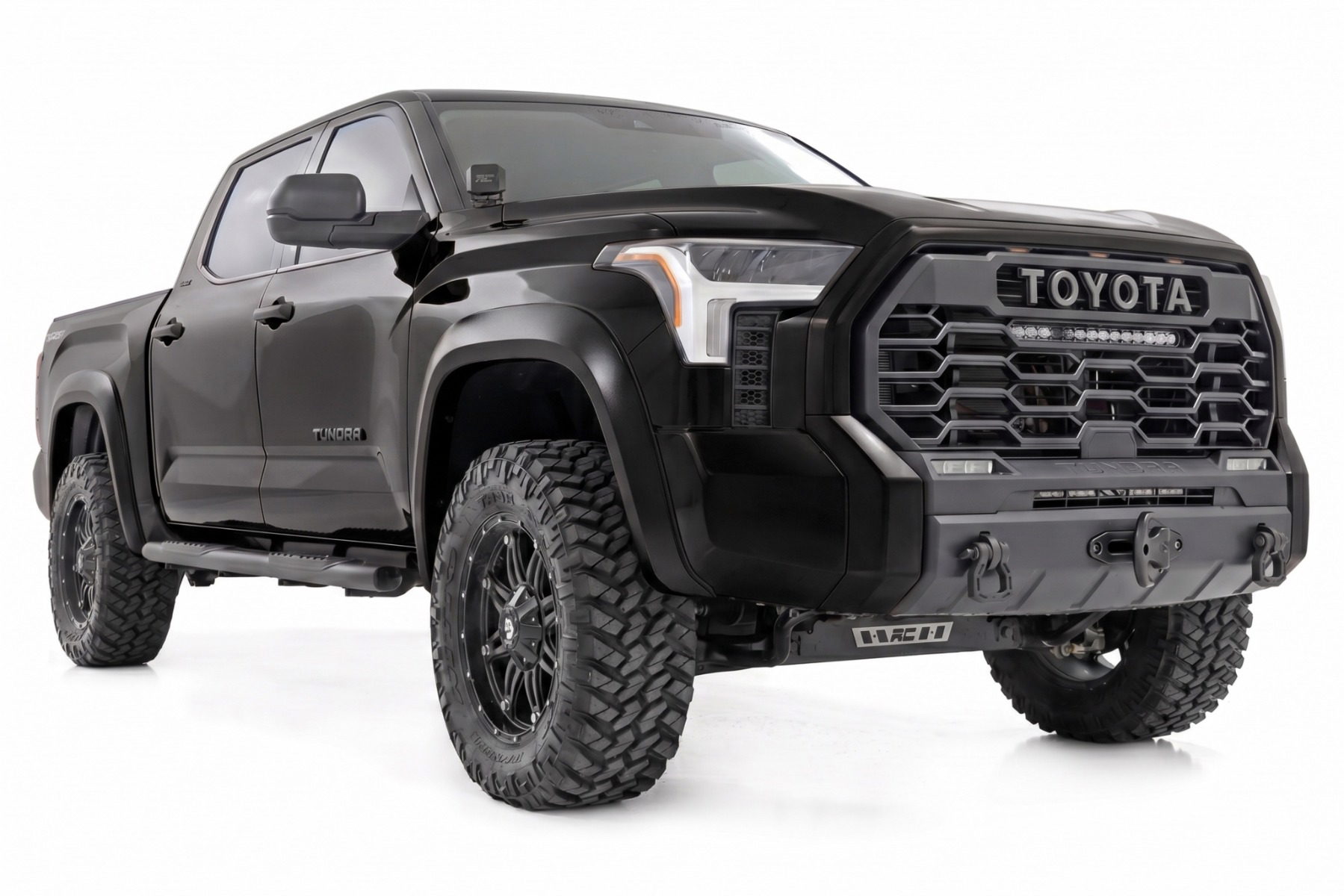Pocket Fender Flares for 2022–2025 Toyota Tundra, Rough Country S-T42211-RCGB