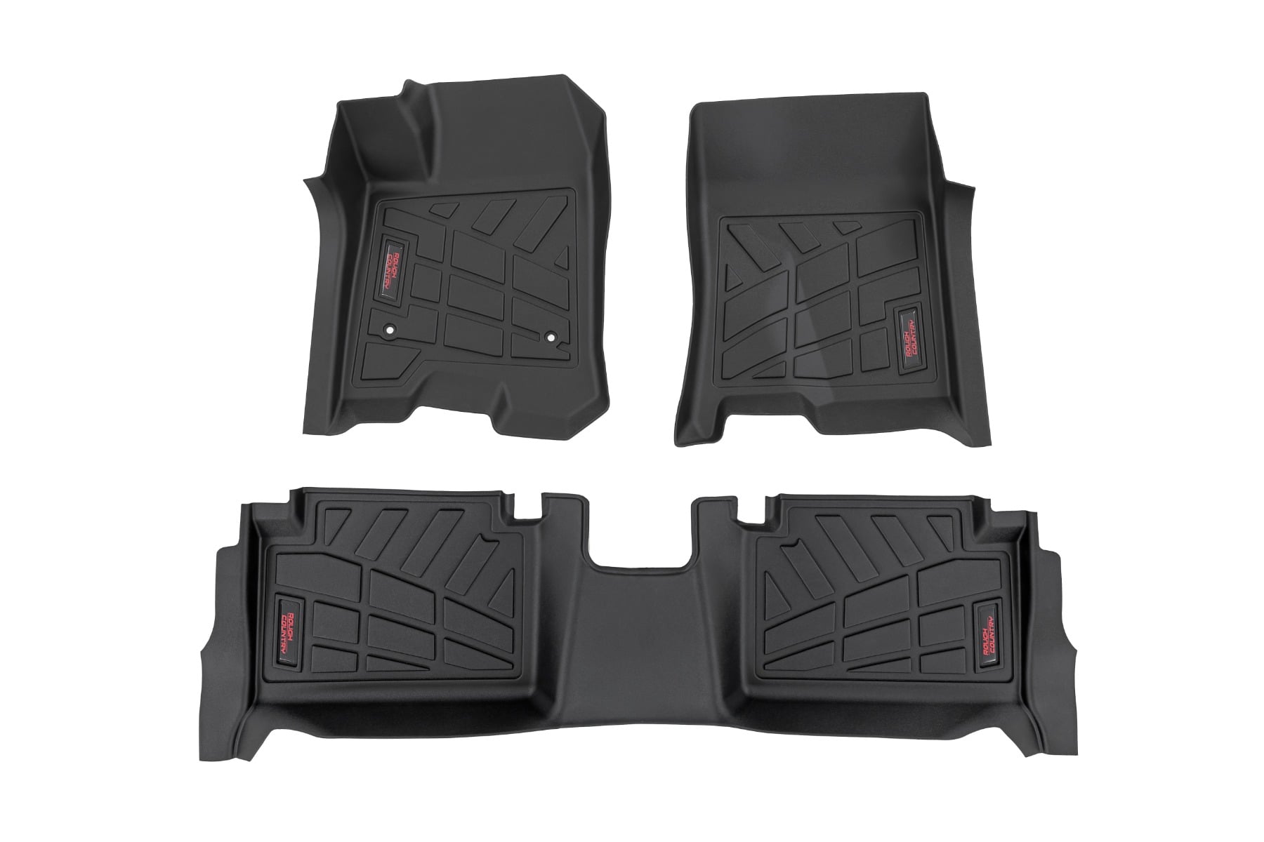 Rough Country Sure-Fit Floor Mats for Chevy Colorado & GMC Canyon