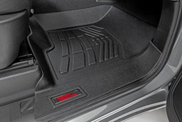 Crew Cab Floor Mats, Carpeted Floors Only, view 4, Rough Country SM2161