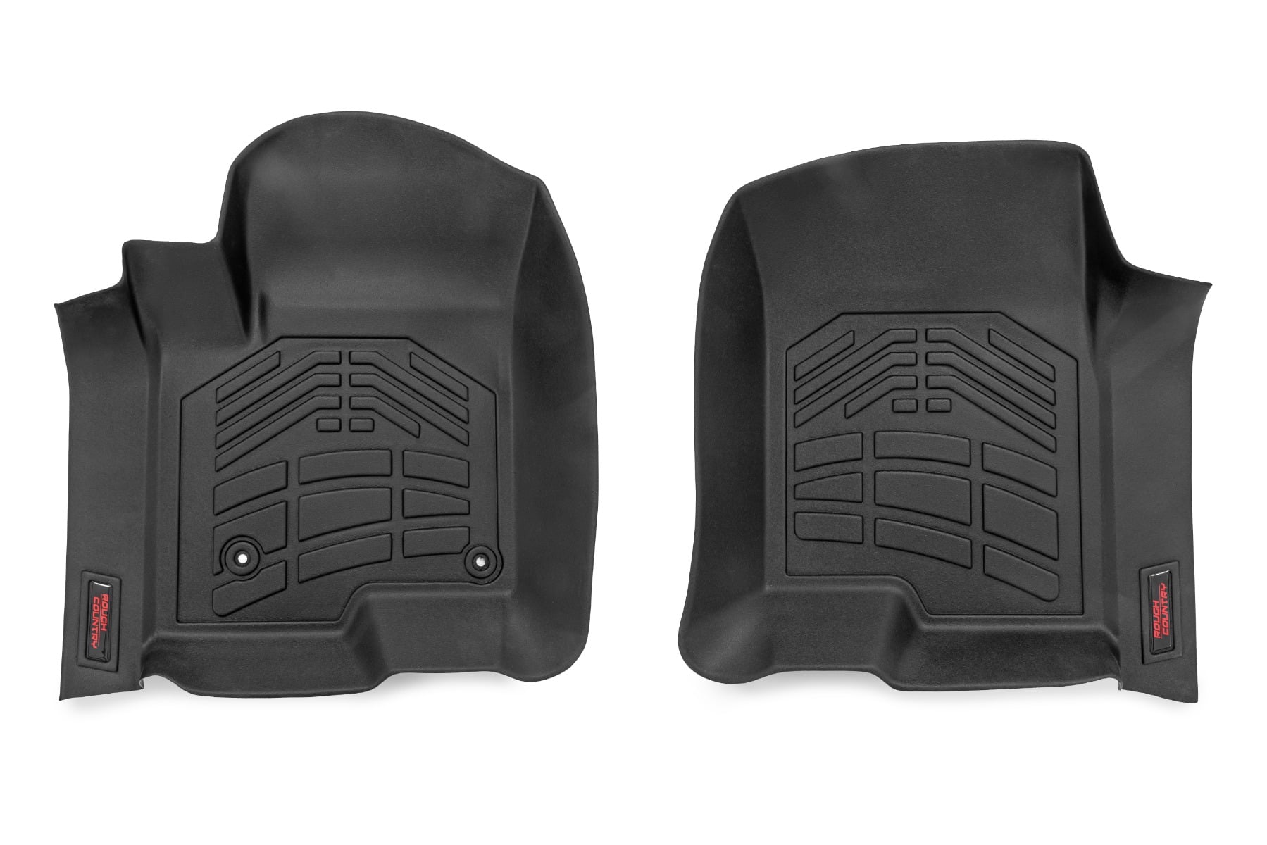 Rough Country Crew Cab Floor Mats, Carpeted Floors Only