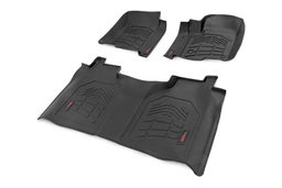 Sure-Fit Crew Cab Floor Mats, Bucket or Bench, view 4, Rough Country SM21612