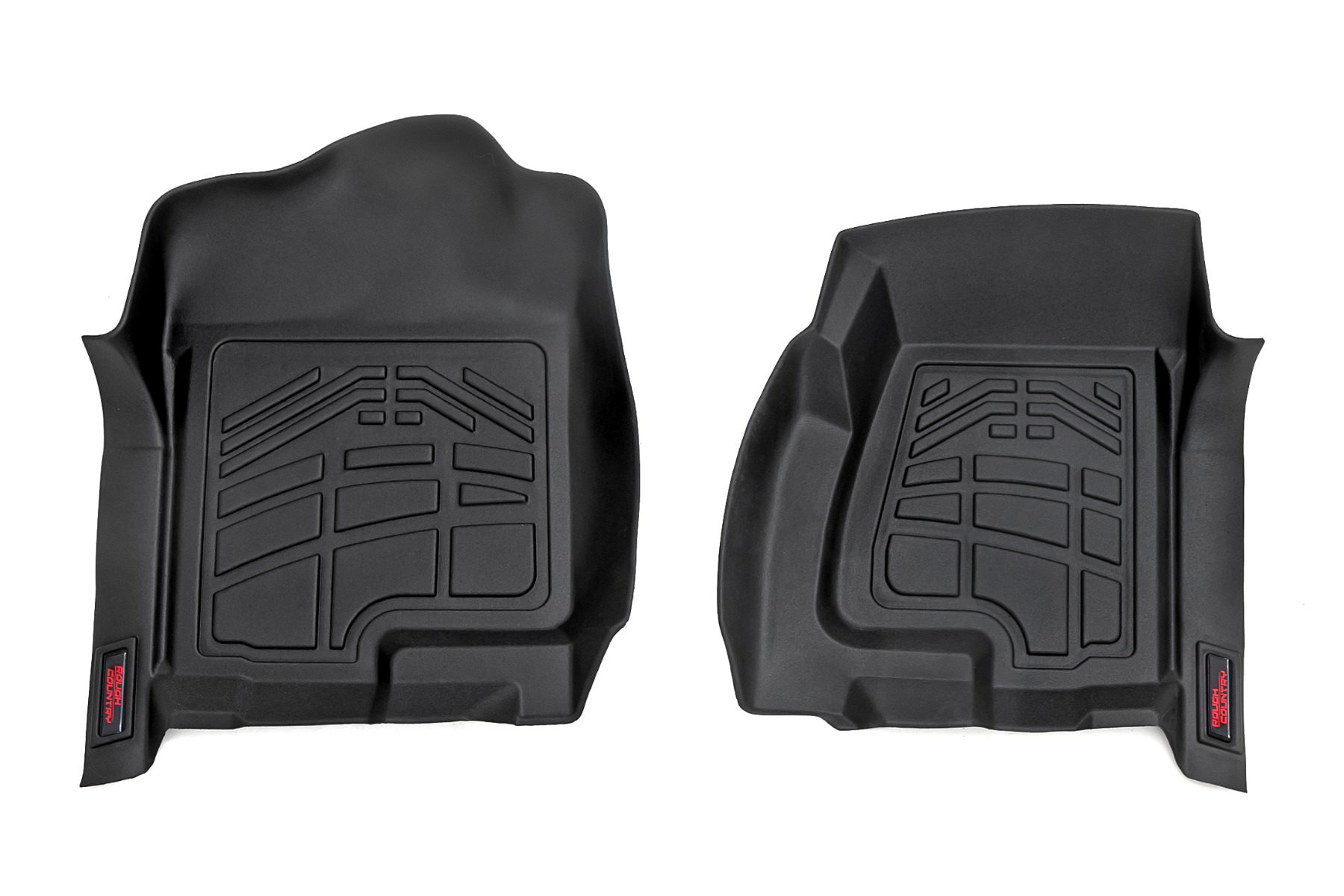 Rough Country Sure-Fit Extended Cab Floor Mats for Silverado & Sierra