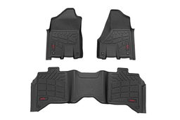 Sure-Fit Floor Mats for 2019-2025 Ram 2500 & 3500 Crew Cab, Rough Country SM31430