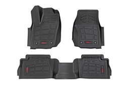 Sure-Fit Floor Mat Set for 2024-2025 Tacoma Double Cab, Rough Country SM71224