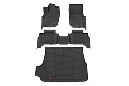 All-Weather Sure-Fit Floor Mats for Toyota 4Runner, Rough Country SM71325