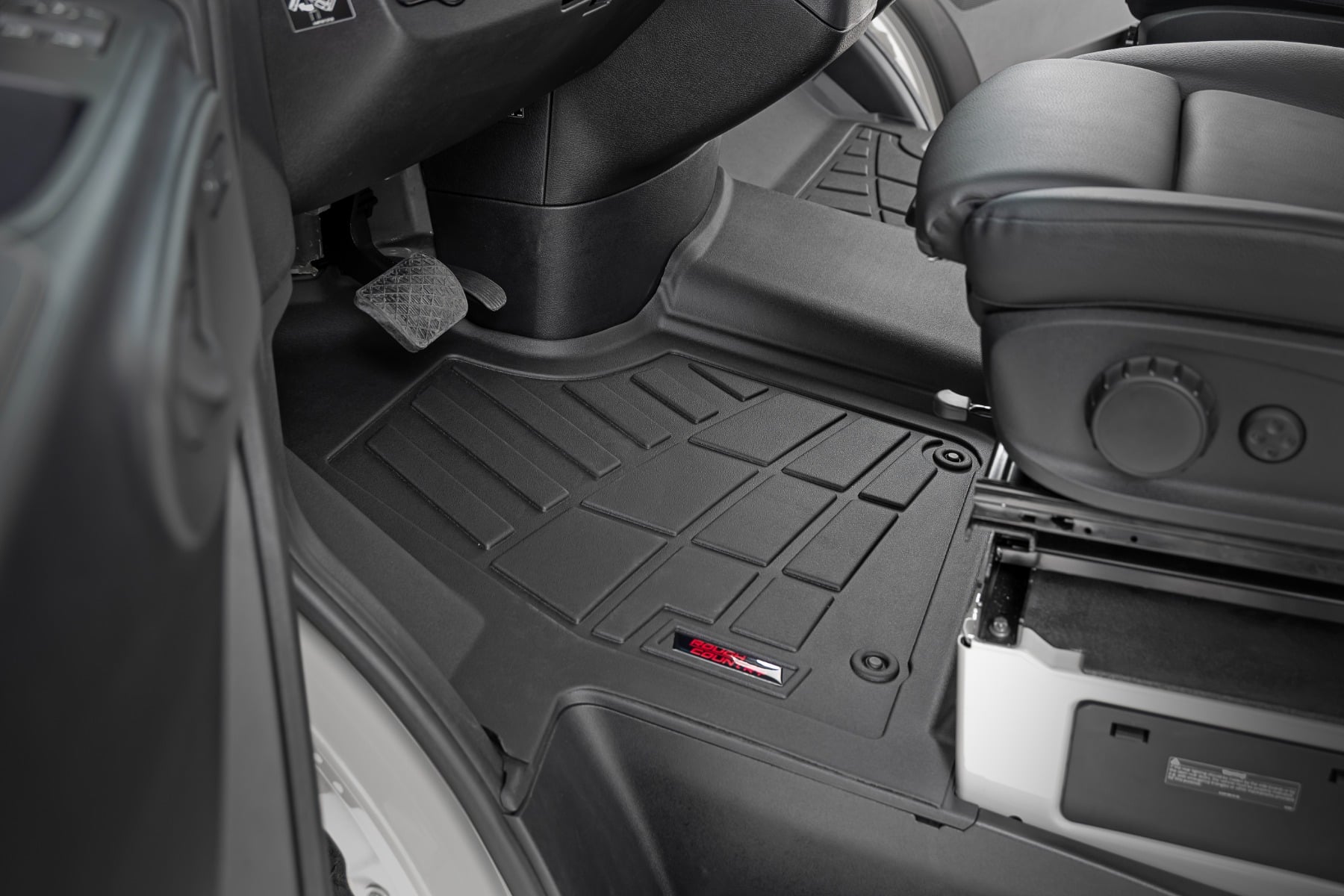 Rough Country Sure-Fit Floor Mats for 2019-2025 Mercedes-Benz Sprinter