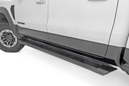 70-Inch HD2 Running Boards for Ram 1500 Crew Cab (2019-2025), view 2, Rough Country SRB01950A