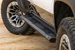70-Inch HD2 Running Boards for Ram 1500 Crew Cab (2019-2025), view 4, Rough Country SRB01950A