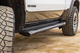 70-Inch HD2 Running Boards for Ram 1500 Crew Cab (2019-2025), view 5, Rough Country SRB01950A