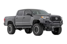 HD2 Aluminum Running Boards for Toyota Tacoma, view 3 — Rough Country SRB051785A