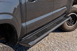 HD2 Aluminum Running Boards for Toyota Tacoma, view 5 — Rough Country SRB051785A