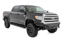 76-Inch HD2 Running Boards for Tundra CrewMax (2007–2021), view 2, Rough Country SRB071791A