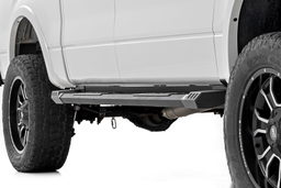 76-Inch HD2 Aluminum Running Boards for 2009–2014 Ford F-150 SuperCrew, view 2, Rough Country SRB091491A