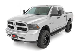 70" HD2 Running Boards for Crew Cab Ram 1500 (09-18) / 2500 (10-18), view 2, Rough Country SRB091785A