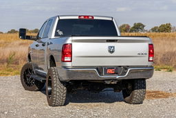 70" HD2 Running Boards for Crew Cab Ram 1500 (09-18) / 2500 (10-18), view 5, Rough Country SRB091785A