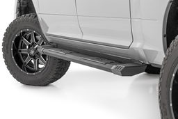 70" HD2 Running Boards for Crew Cab Ram 1500 (09-18) / 2500 (10-18), Rough Country SRB091785A
