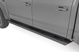 70-Inch HD2 Aluminum Running Boards for Crew Cab Trucks, view 2, Rough Country SRB151791A