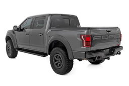 70-Inch HD2 Aluminum Running Boards for Crew Cab Trucks, view 3, Rough Country SRB151791A